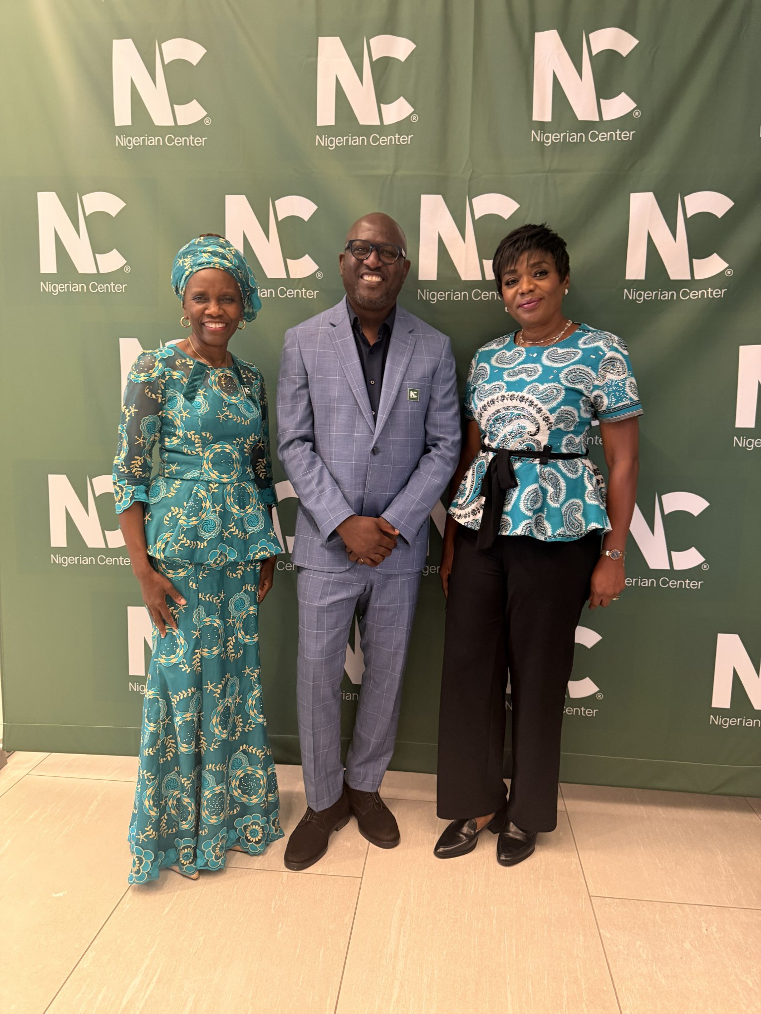 Dr. Tóyìn O Opesanmí, MD, Mr. Ayomide Ibrahim and Dr Liliam Agbeyegbe